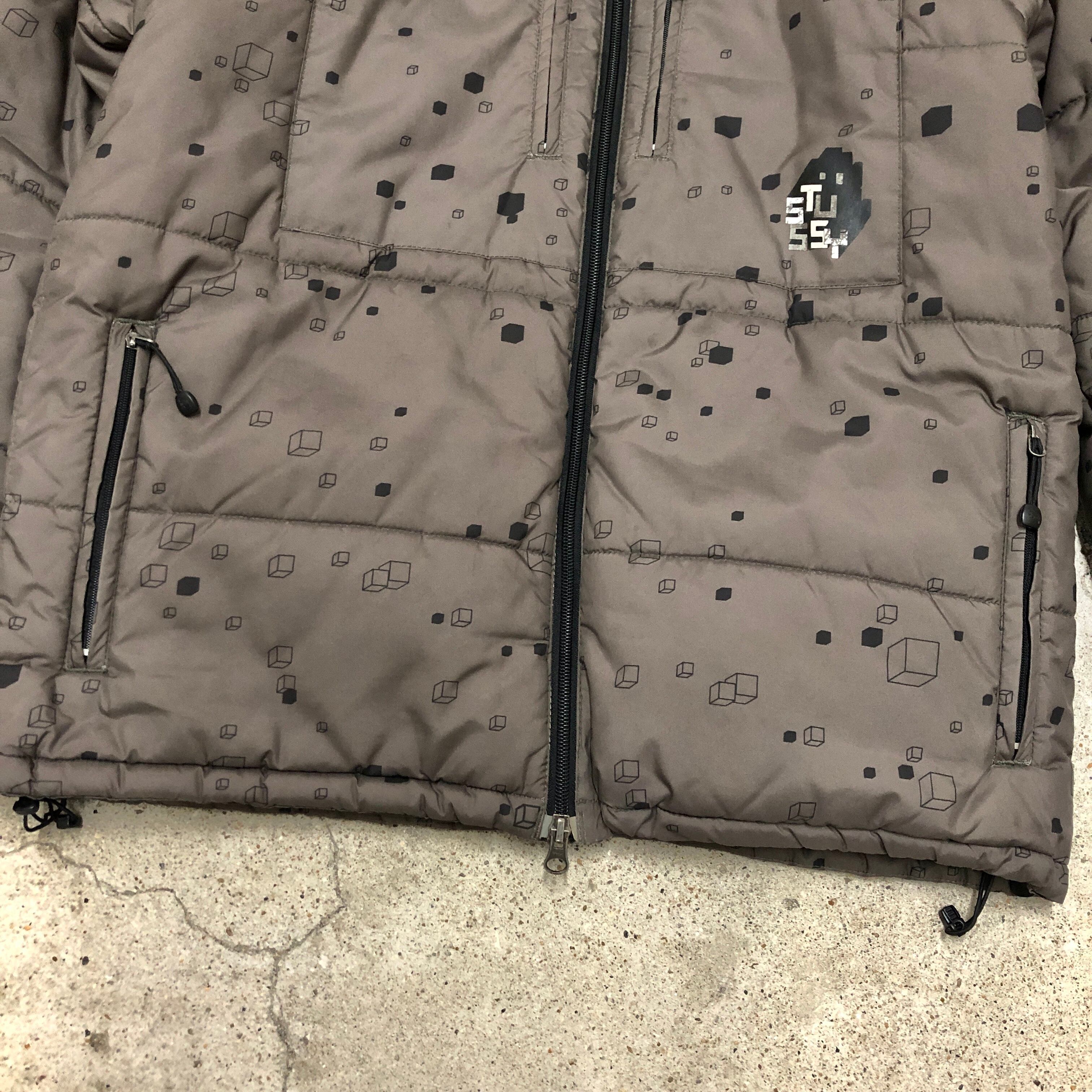 00s OLD STUSSY×Boris Tellegen DELTA/Nylon Jacket/M/キューブ 00s OLD STUSSY×Boris Tellegen DELTA/Nylon Jacket/M/キューブ