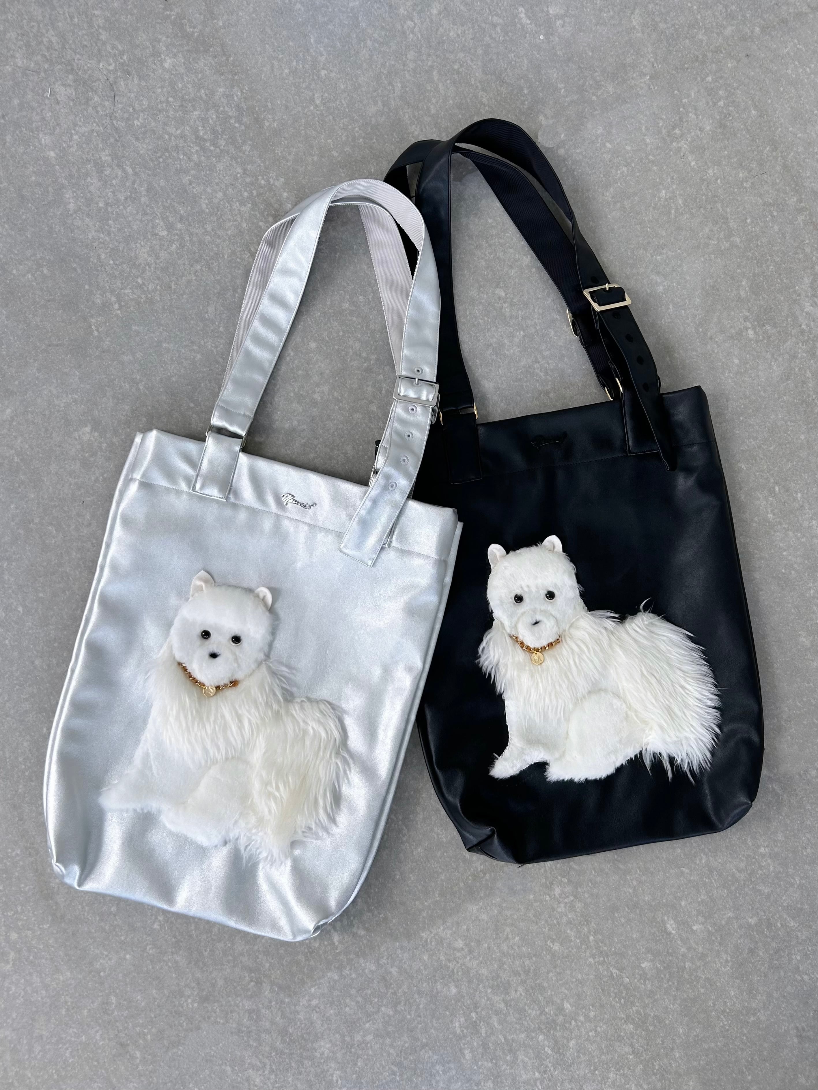 MUVEIL イヌバッグ 黒 MUVEIL ミュベール イヌバッグ