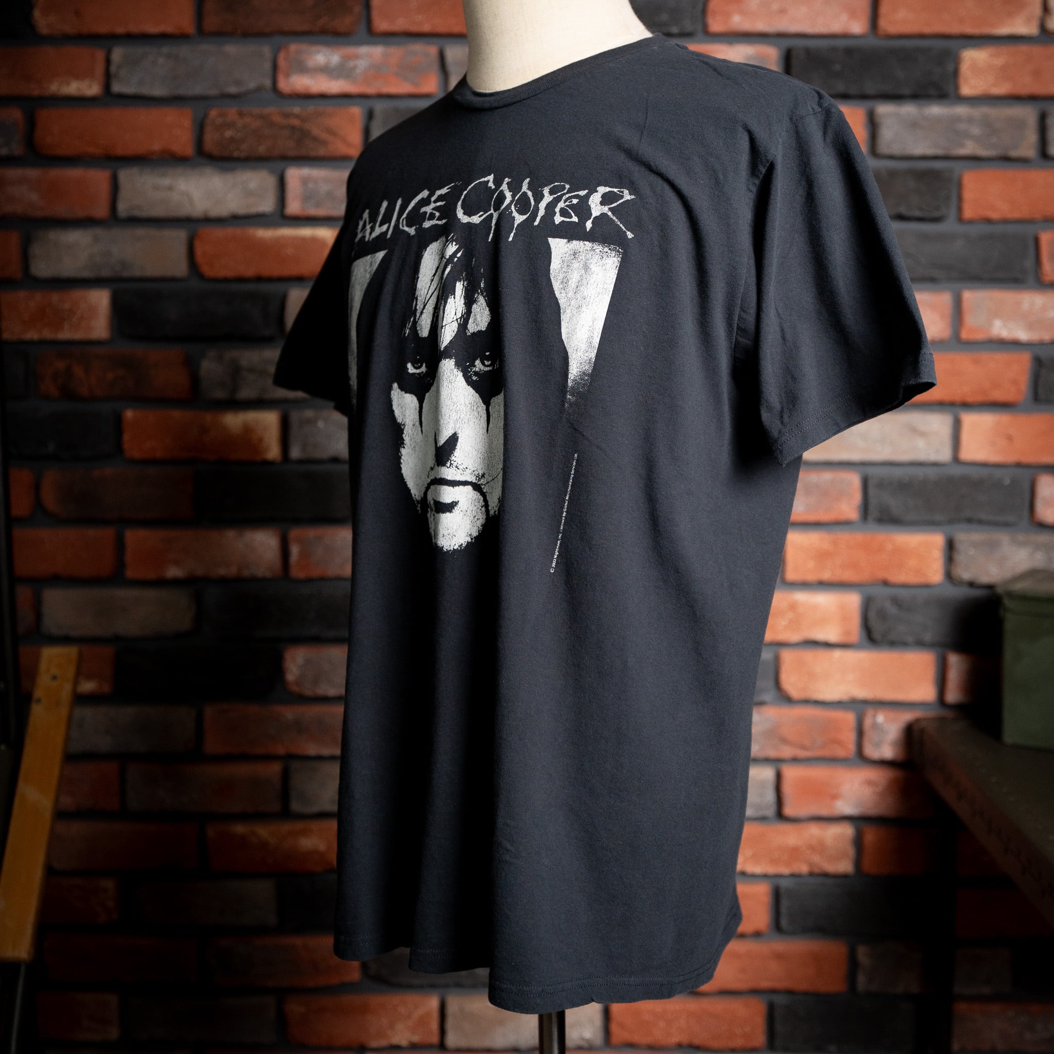 THRIFTY LOOK】ALICE COOPER TEE 新品 ユーズド加工 L XL アリス