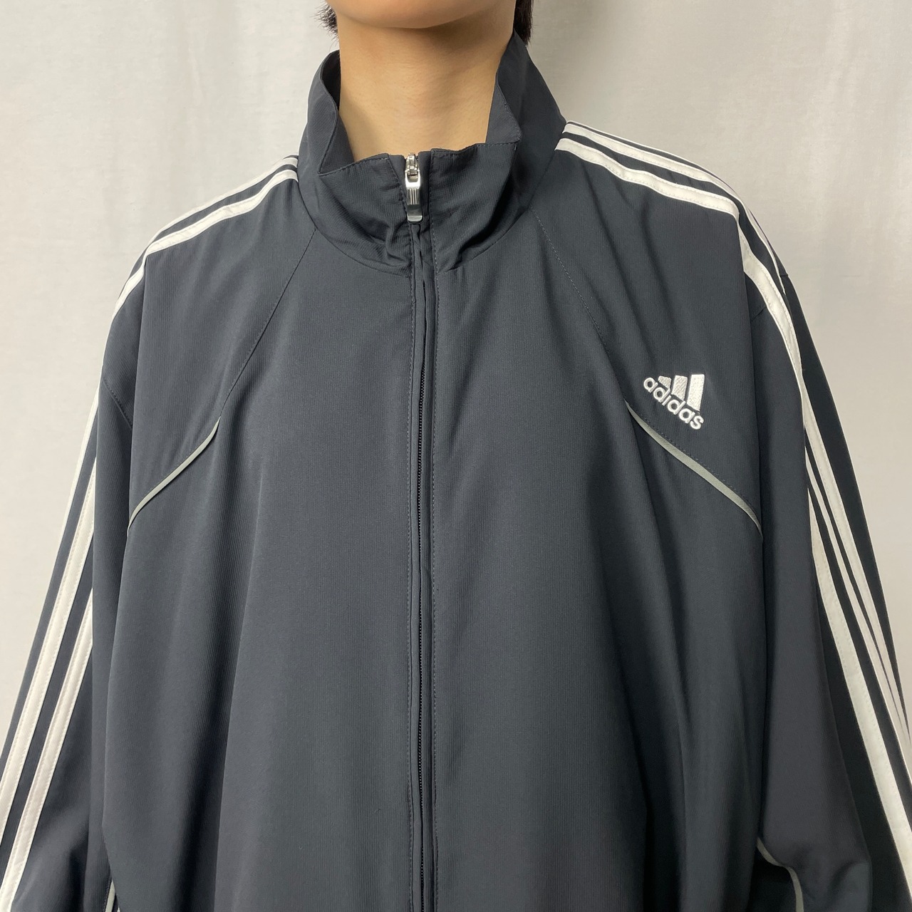 00年代 adidas アディダス パフォーマンスロゴ CLIMALITE トラック 