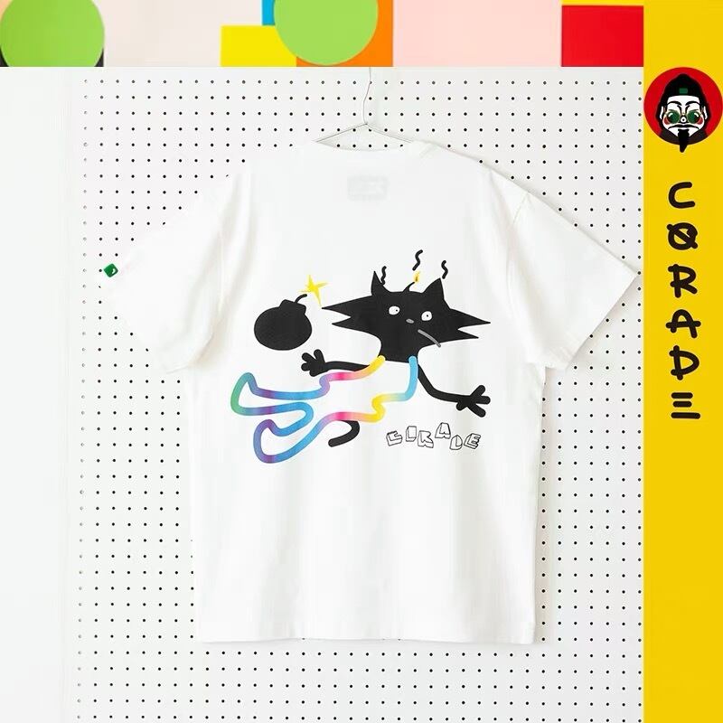 【予約販売商品】SorsorTシャツ Corade 爆弾猫Tシャツ　メンズ・レディース・ユニセックス