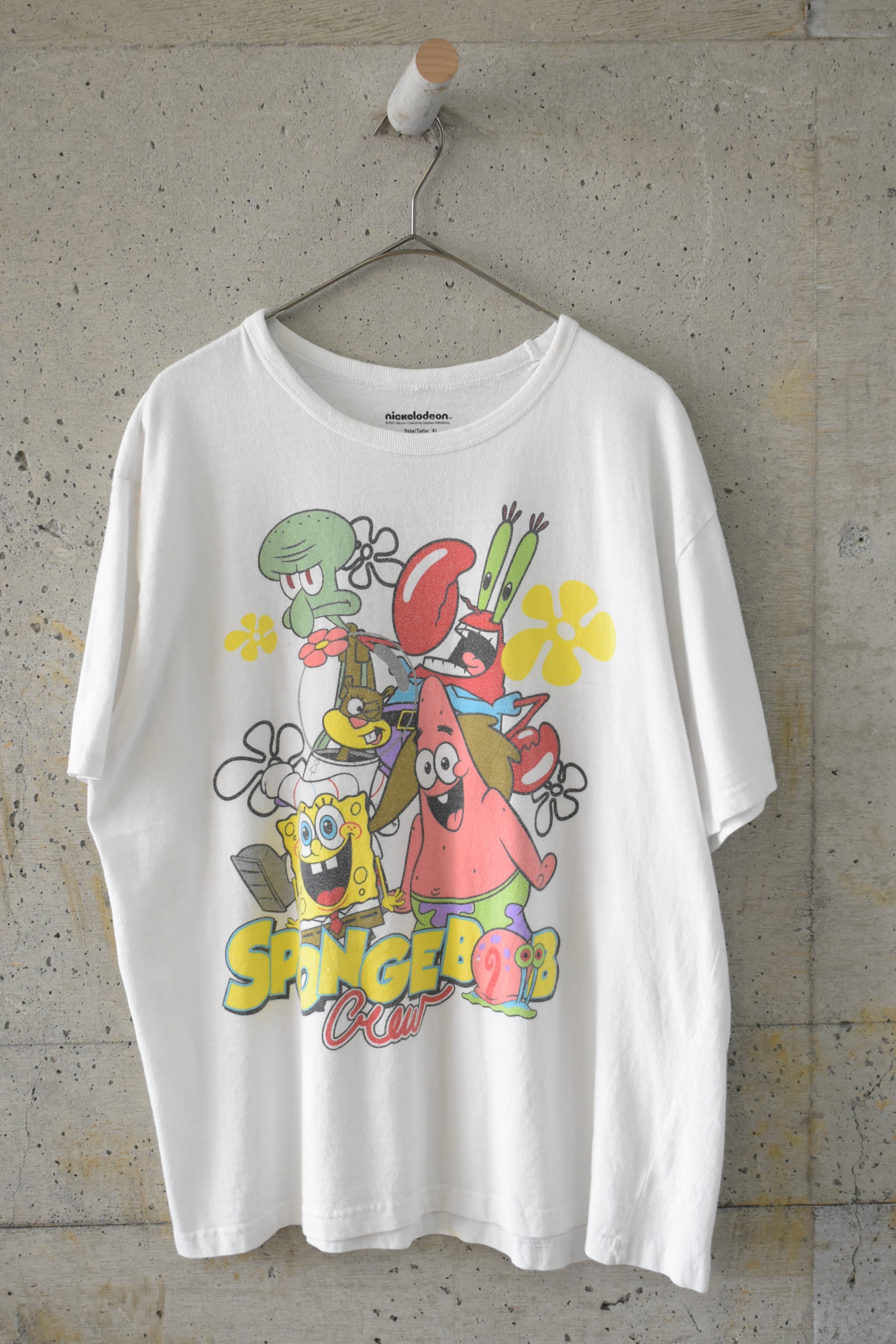 Character print white T-shirt