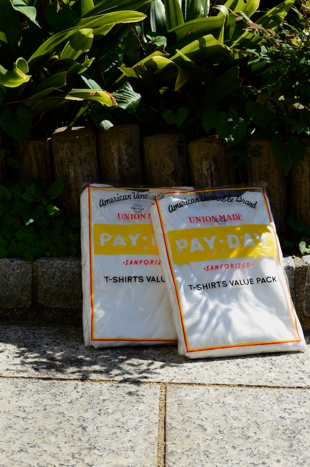 PAYDAY 1950's Reproduct 2Set Pack TShirt Heavy Weight ペイデイ パックT 50年代 復刻 Tシャツ