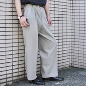 design 2tuck poly slacks