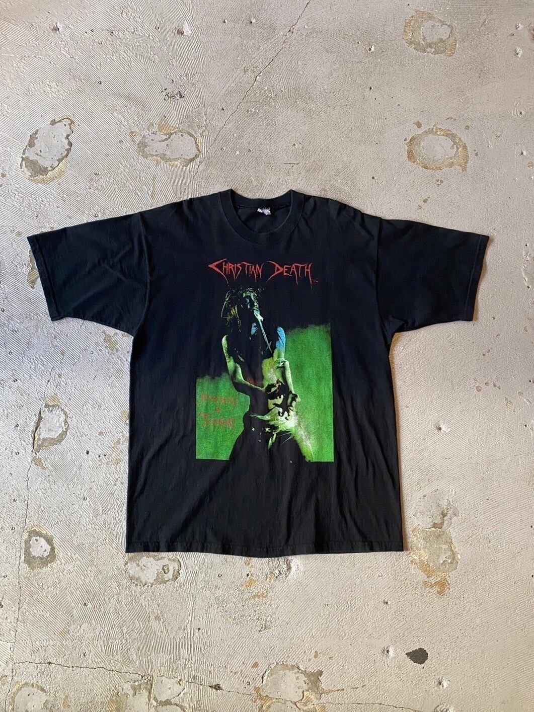 vintage 〜00's ChristianDeath ”Sex and Drugs and Jesus Christ