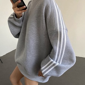 right on oversize striped tops  123403