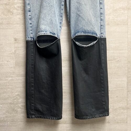 NAMACHEKO ナマチェコ 22SS ISIN DENIM JEANS デニムパンツ XL【中目黒B12】 | ブランド古着Brooch  powered by BASE