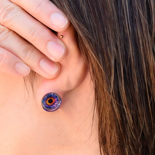 カスタムブライス アイラブユーイットトゥルー 眠り目 プルリング2本 ピアス カスタムブライス アイラブユーイットトゥルー 眠り目 プルリング2本