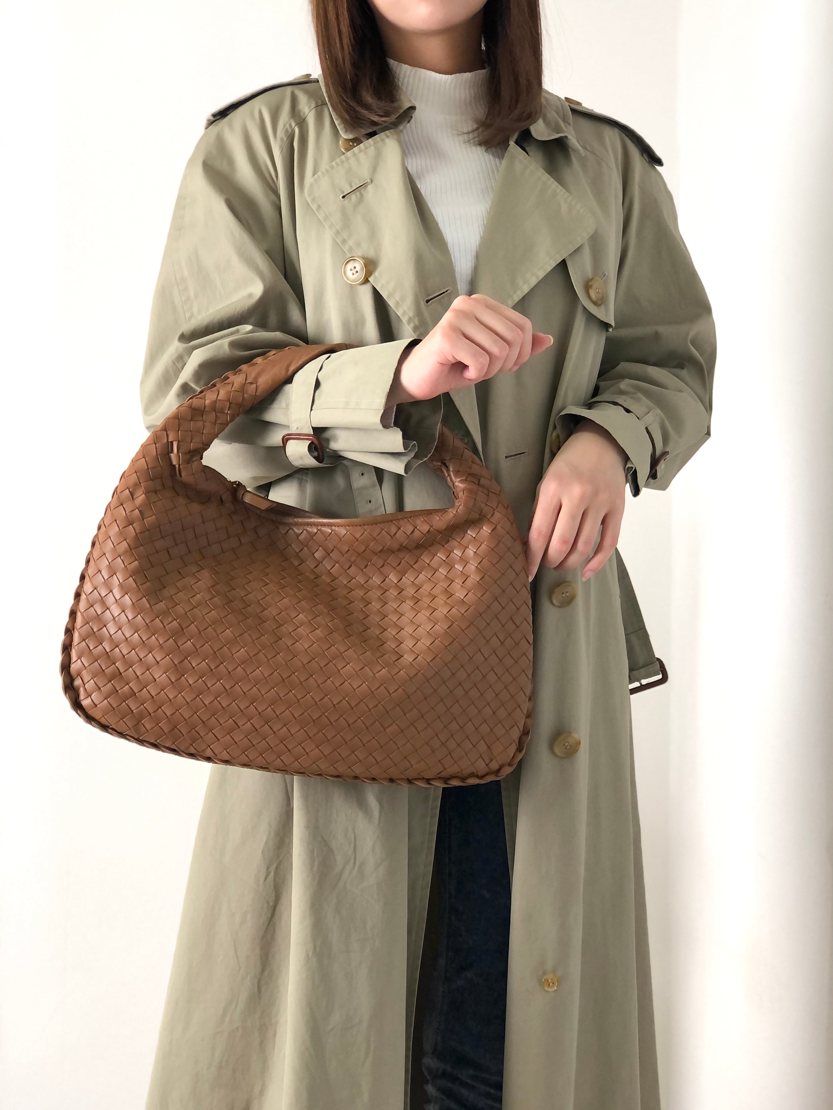 日本直送 名牌中古包 】Bottega Veneta ボッテガ・ヴェネタ イントレ 