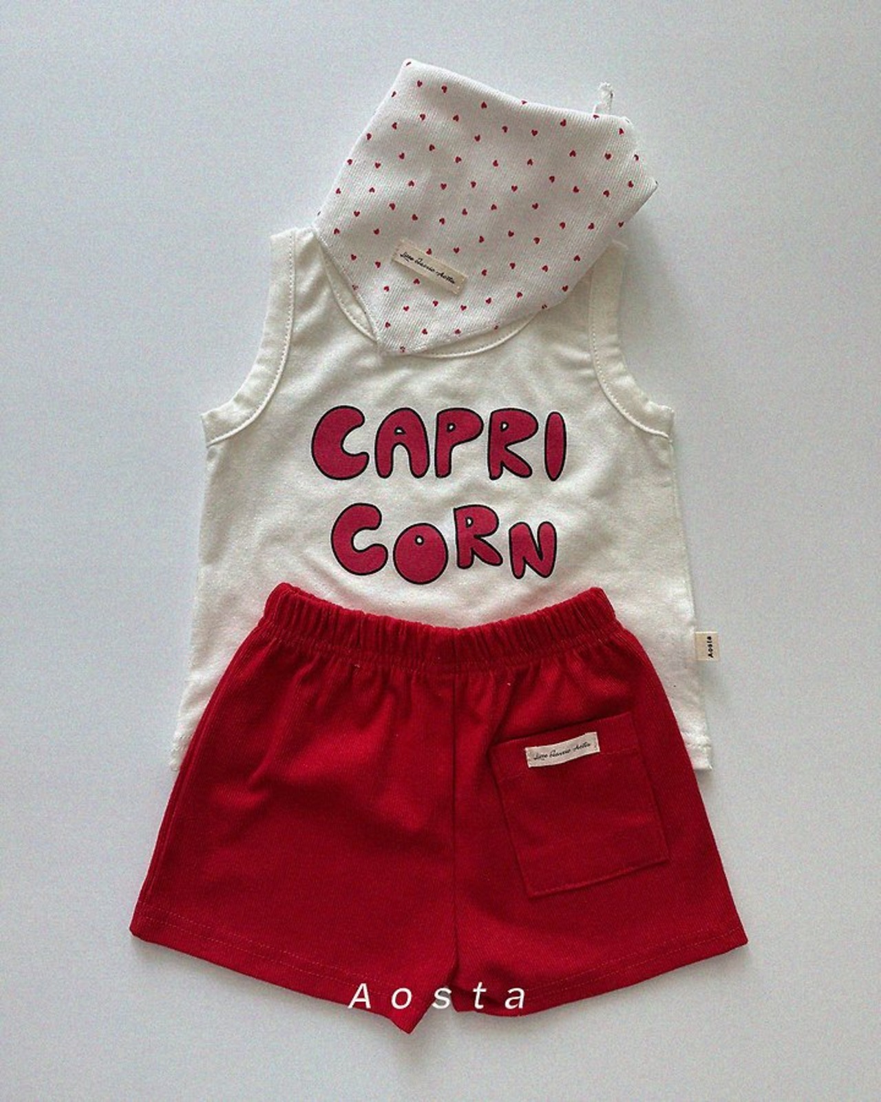 [Aosta] Capricorn Sleeveless Tee / [아오스타] 카프리콘나시티