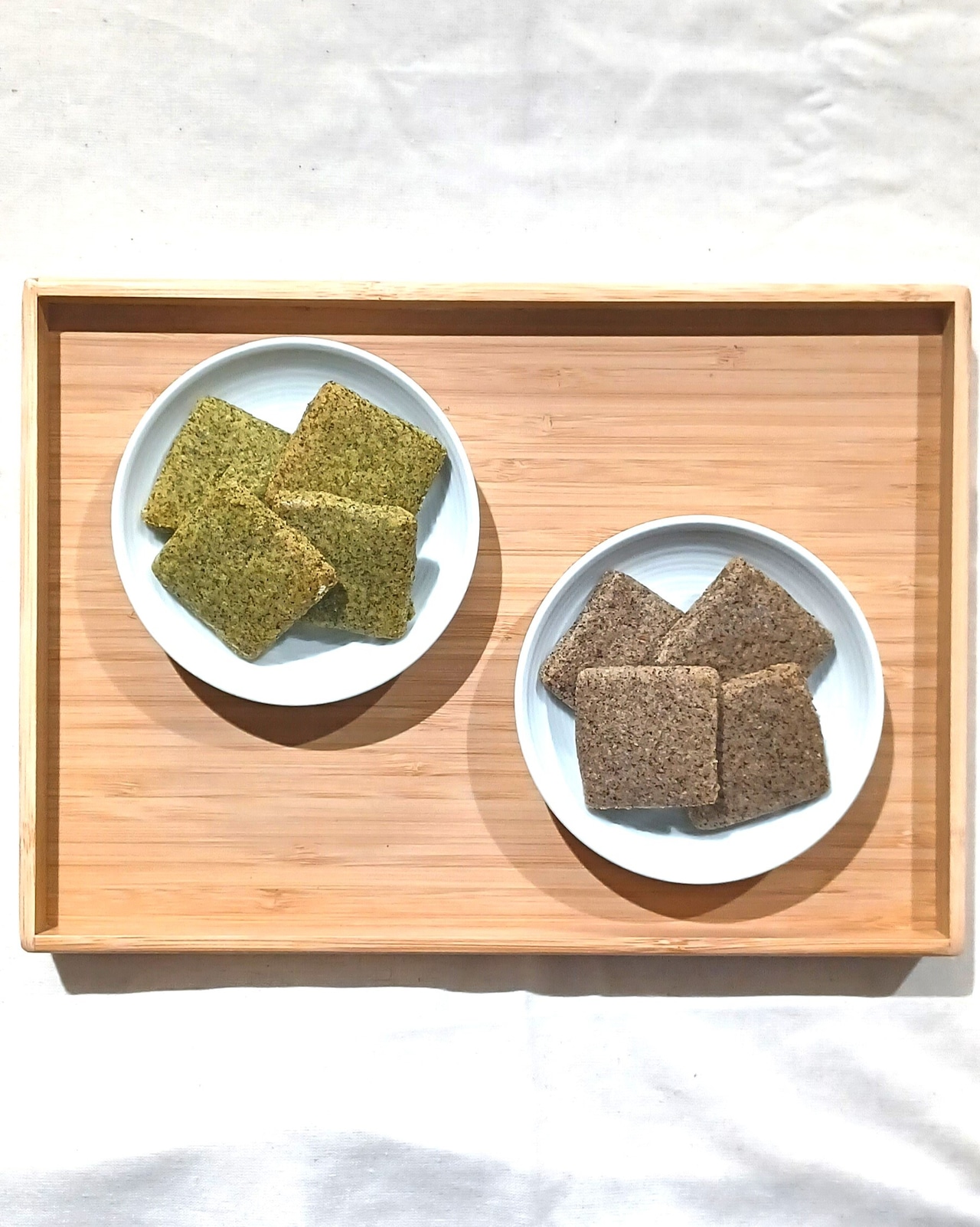 お茶と米粉のクッキー 3袋セット（煎茶味orほうじ茶味）　