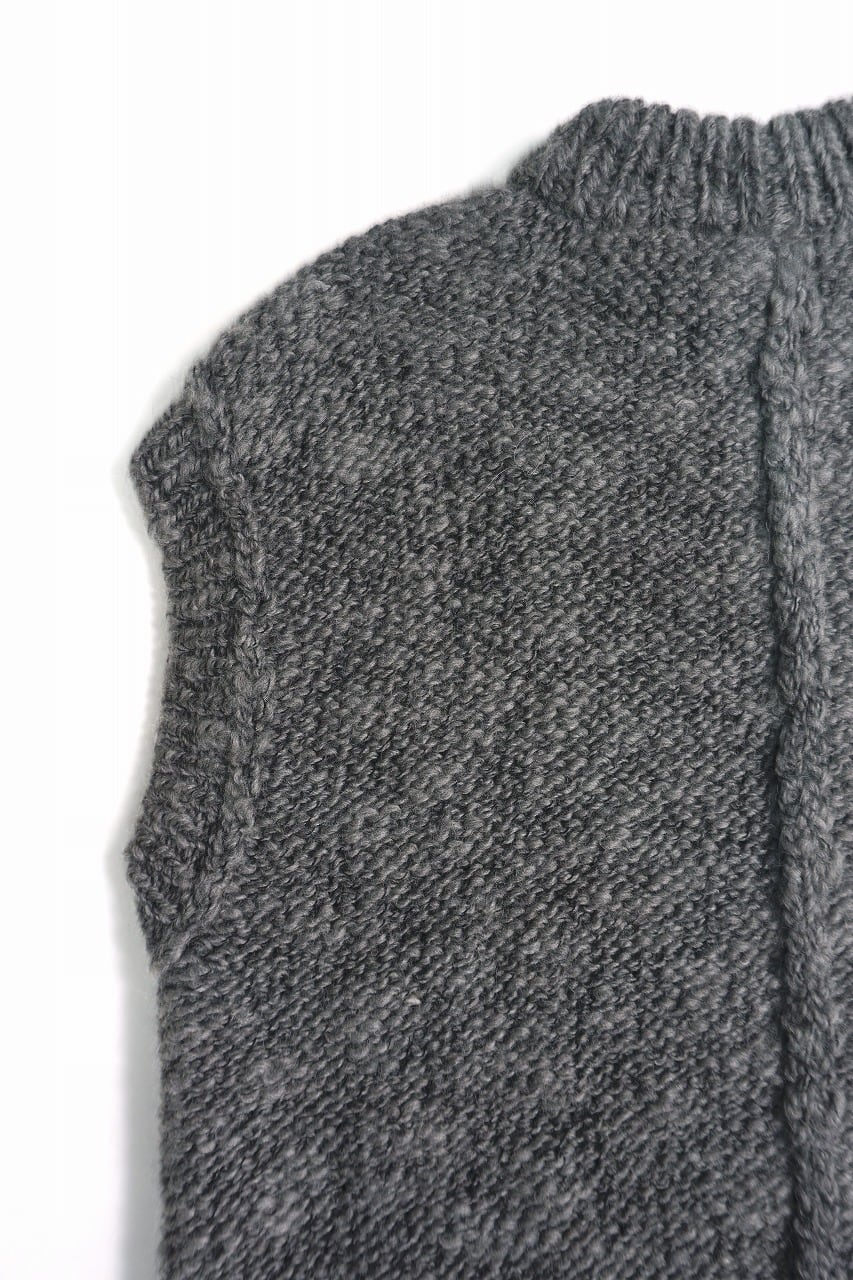 Hand Framed Chunky Mock Vest