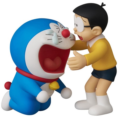 メディコム UDF ウルトラディテールフィギュア 905 UDF 「藤子・F・不二雄作品」 シリーズ17 号泣ドラえもん&慰めのび太 フィギュア 未開封
