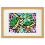 Art Print A4（Honu Brothers）with Frame