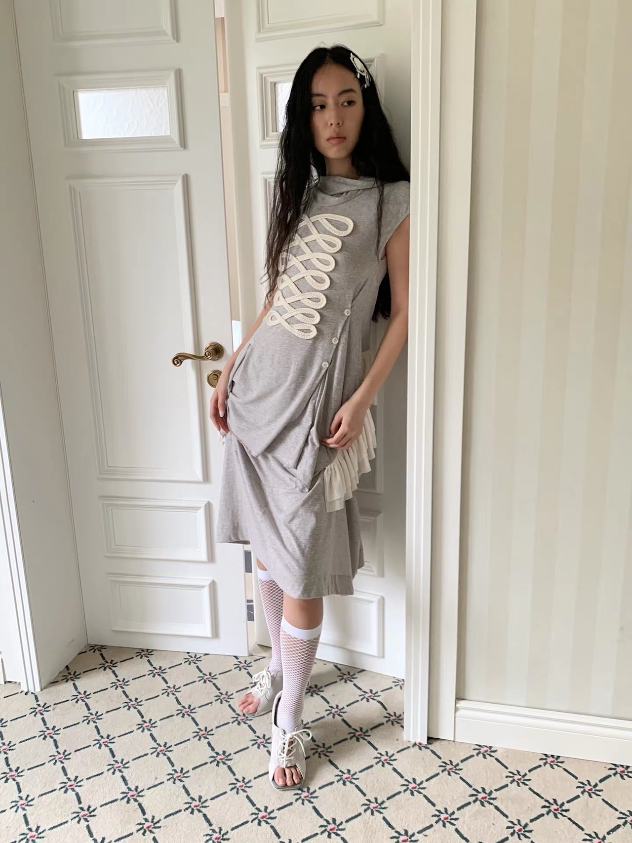 【Vestige】Veil Hood Tunic