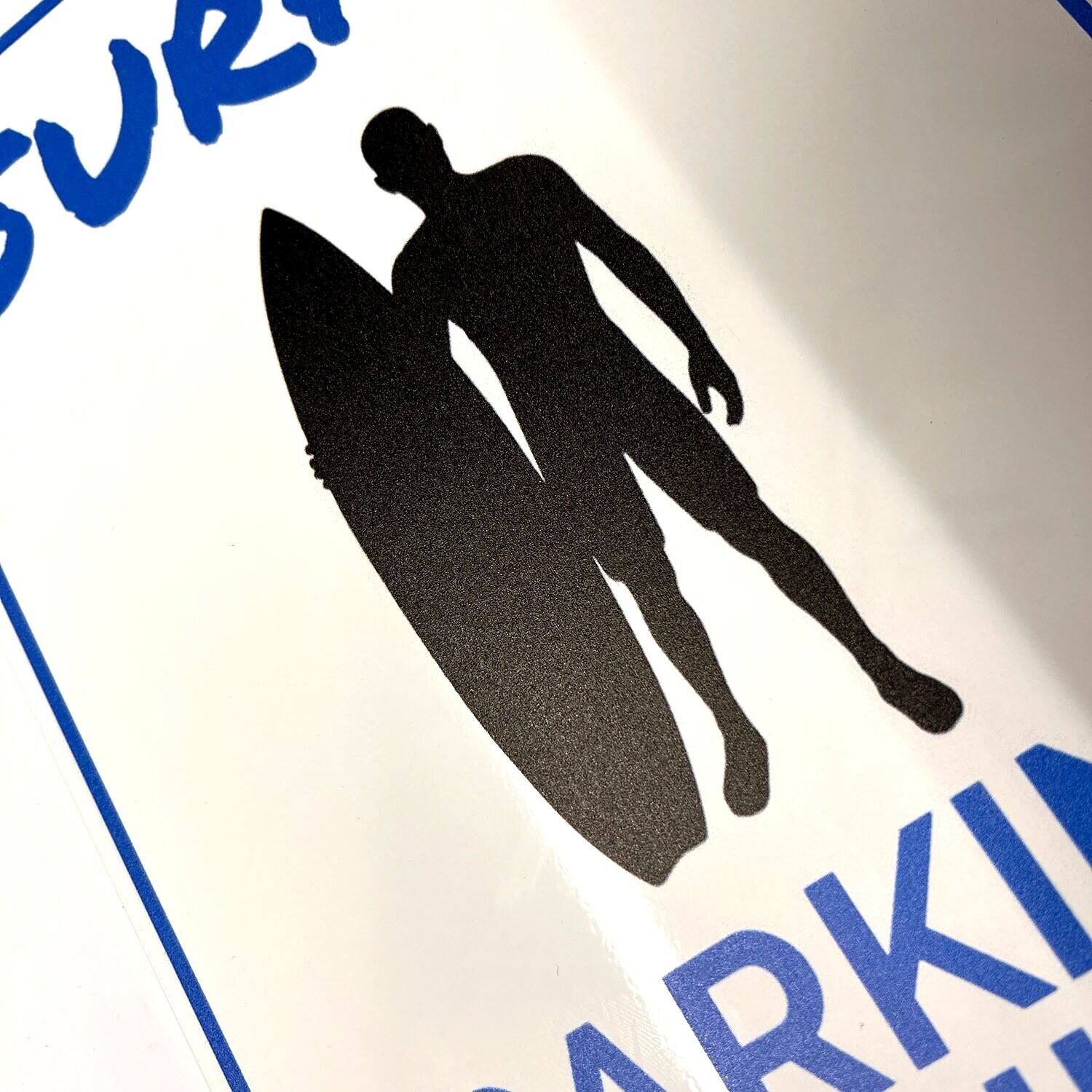 デザイン看板A4】サーフィン6☆海 絵アメリカン雑貨ブリキ看板アート