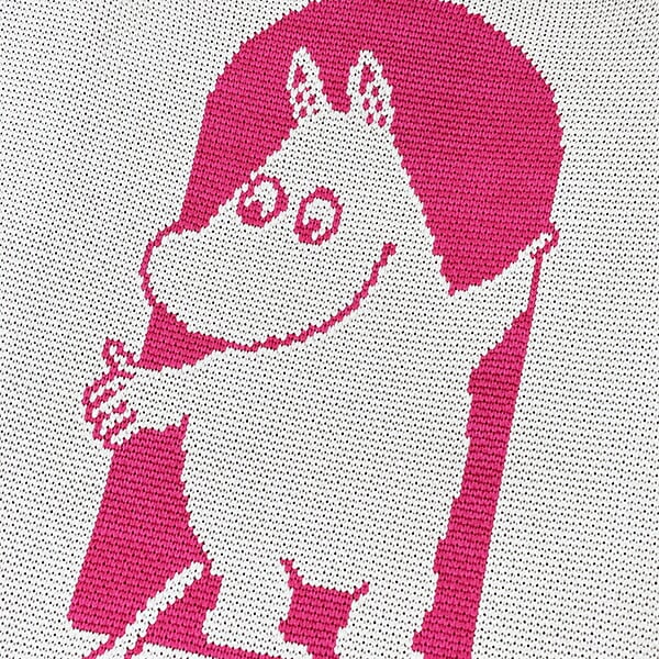 ムーミン 80th ニットバッグ (ピンク) MOOMIN | キャラクターグッズの