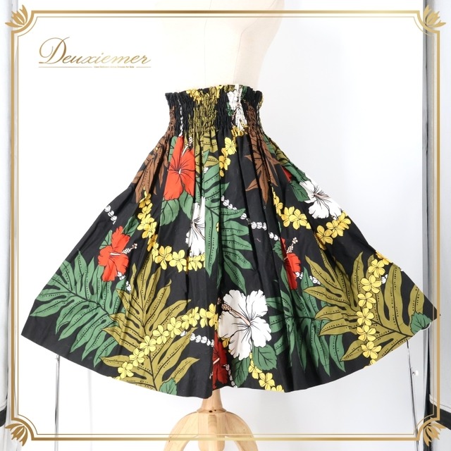 フラダンス 衣装 パウスカート ブラック系 ハイビスカス柄 モンステラ柄 プルメリア柄 ハワイアンプリント アロハ フラ ダンス レッスン 練習 シングル スカート 華やか 鮮やか カラフル おしゃれ レッド系 グリーン系 カーキ系 イエロー系 ホワイト系 ブラウン系 黒 白 赤 黄 緑 茶 ダンス衣装 大人っぽい ハイビスカス 練習着 アロハ柄 リゾート