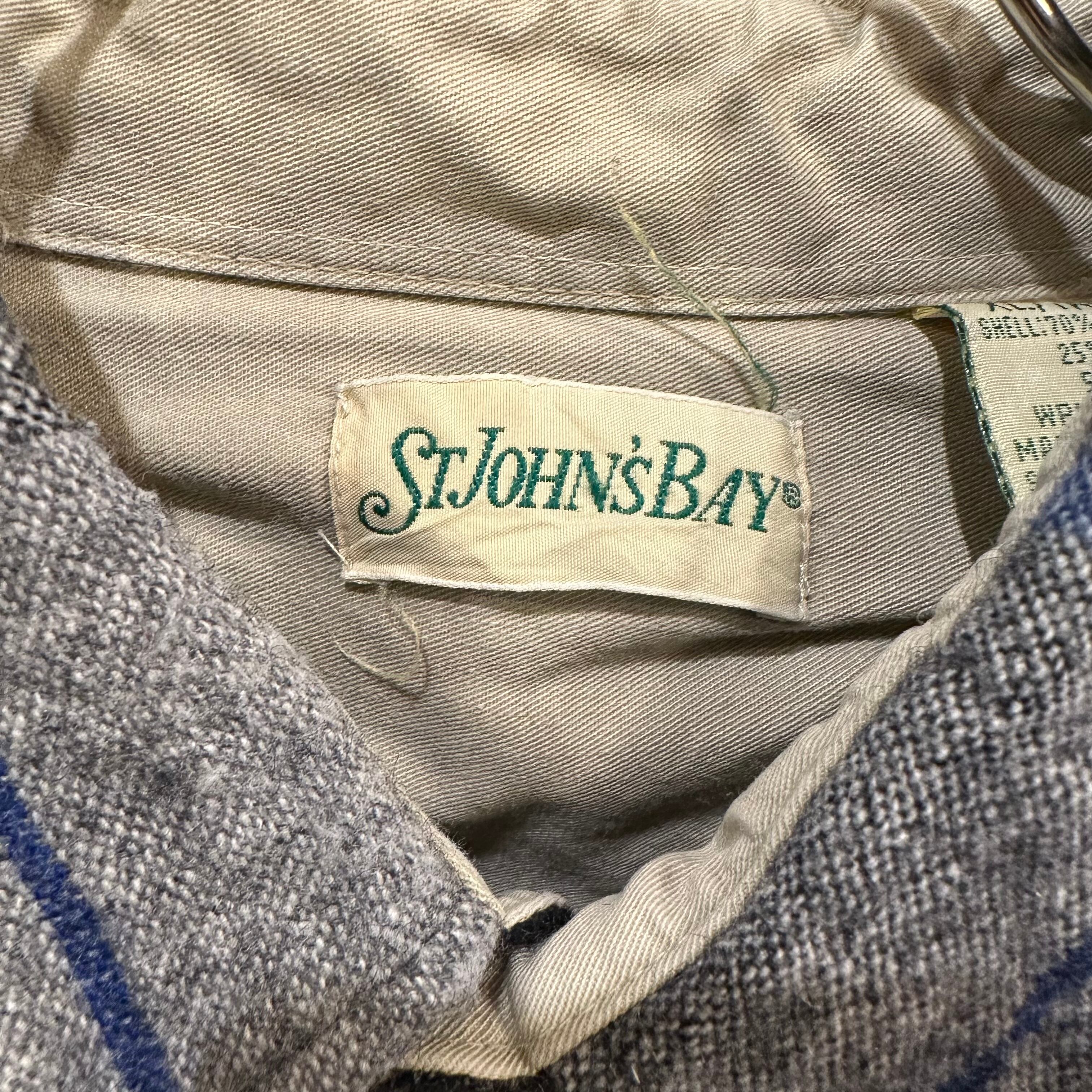 90s ST.JOHN'S BAY L/S Shirt | VOSTOK