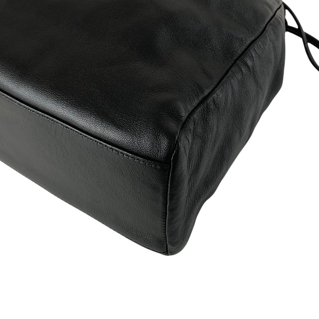 LOEWE ロエベ トートバッグ ブラック アナグラム ナッパレザー vintage ヴィンテージ オールド ztwujd