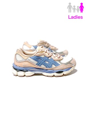 Asics SportStyle GEL-NYC "Cream/Grey Floss" アシックス アシックス スポーツスタイルスニーカー シューズ アクアマリン ランニングシューズ モダンスタイル レディース　1202A429.104