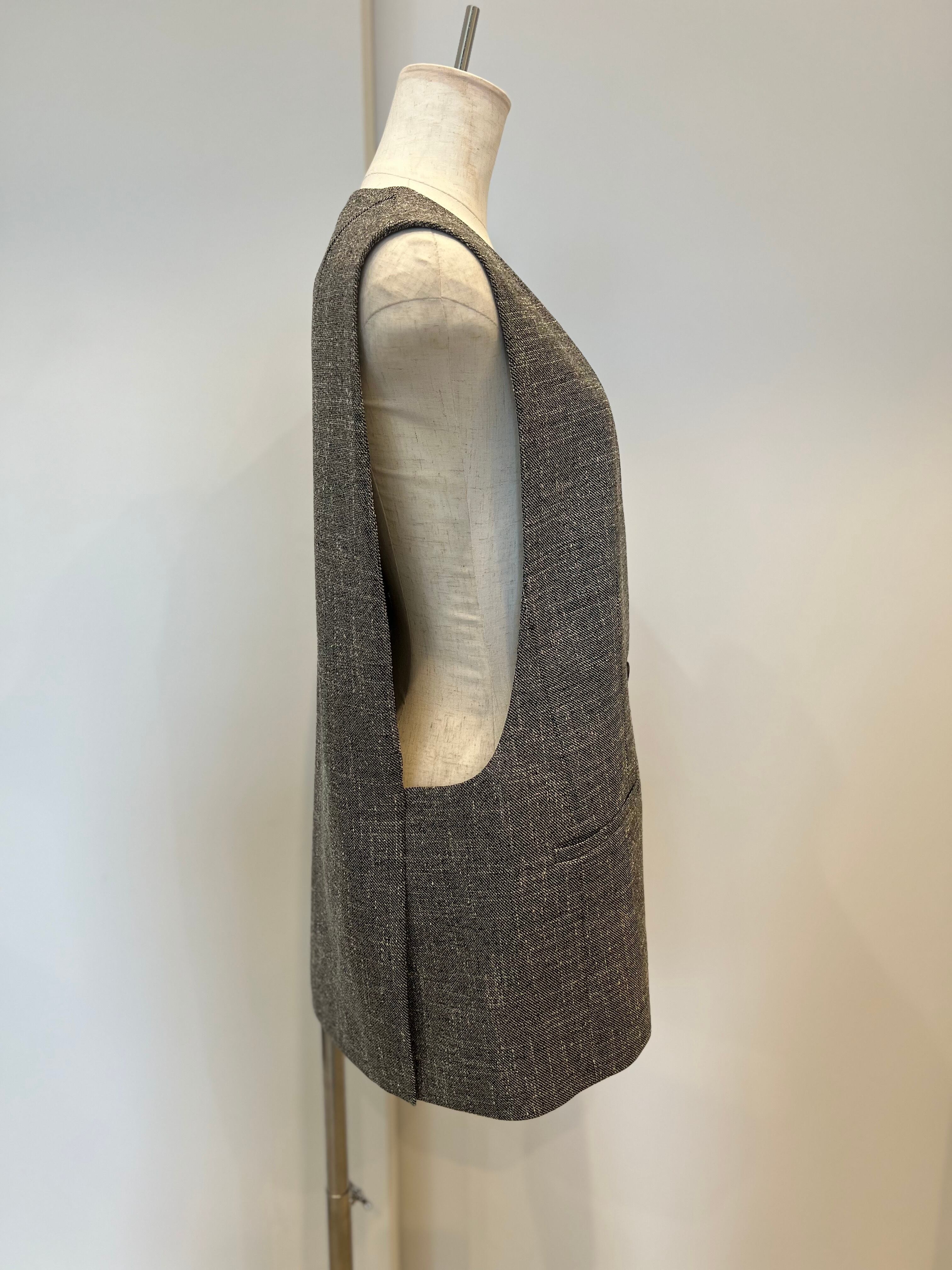 【PASSIONE】セットアップ可　ツイードライクジレ 536402