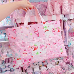 【F1】74-9パッチワーク絵本バッグ