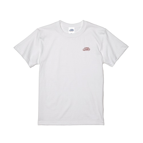 ロゴ刺繍Tシャツ / ホワイト | SINE METU