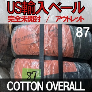 【US輸入】アウトレット/未開封 COTTON OVERALL USA輸入 古着卸