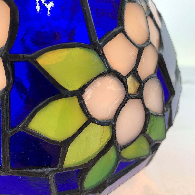 ステンドグラス 】ペリウィンクルミニランプ_OA | ステンドグラス工房