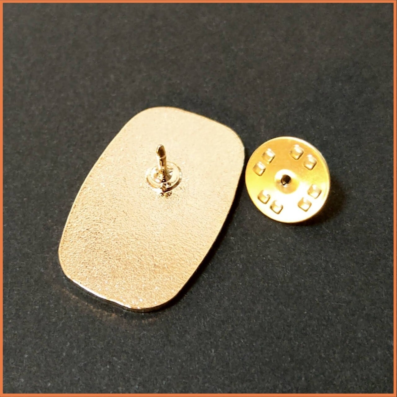 Kai 様ピンバッジ KAIKOMAピンバッジ（イエロー）【後藤郁子デザイン】 | 甲斐