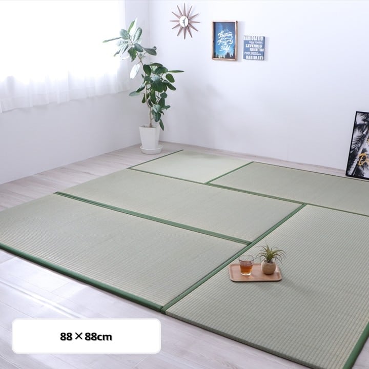 国産ユニット畳　置き畳畳  ユニット畳 楽座  88×88cm