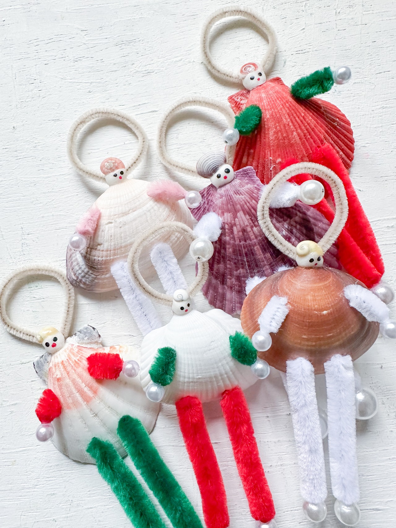 ハッピーホリデイズ・オーナメント(赤ヒオウギ・赤緑)