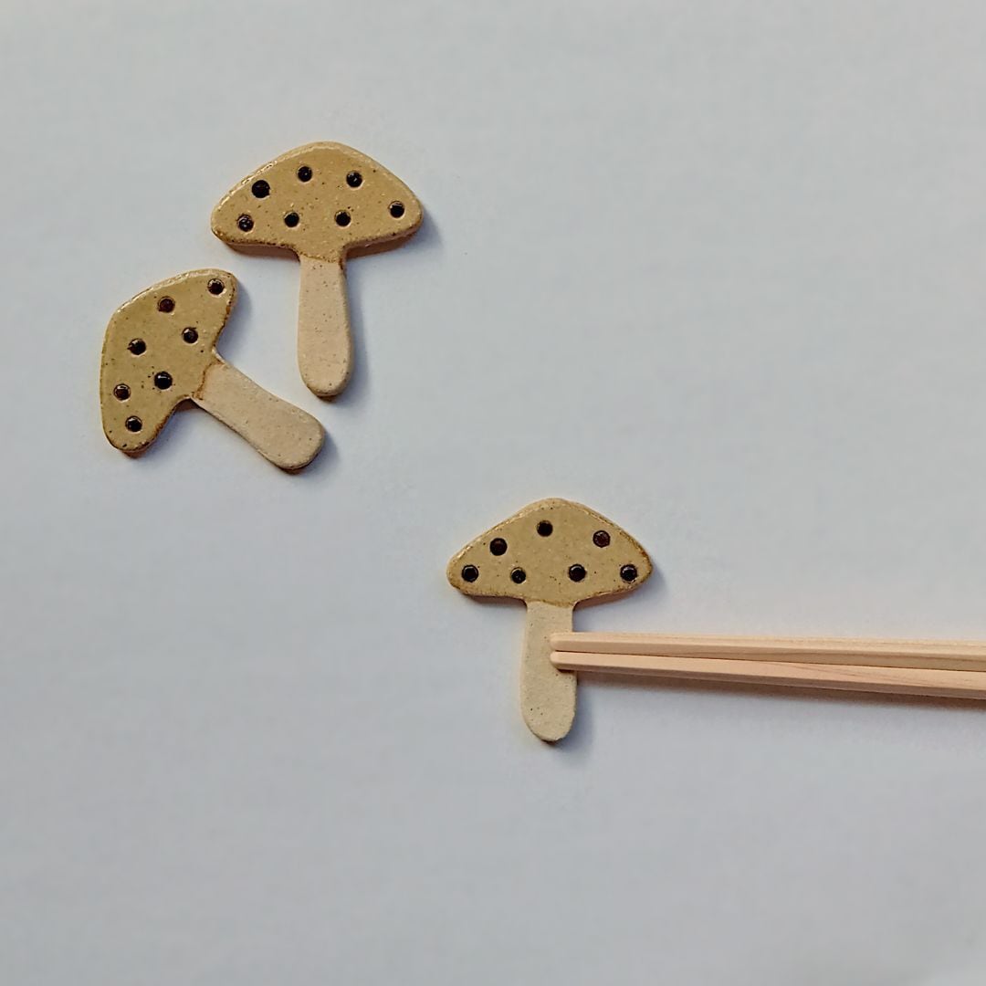 きのこ箸置き watagumo