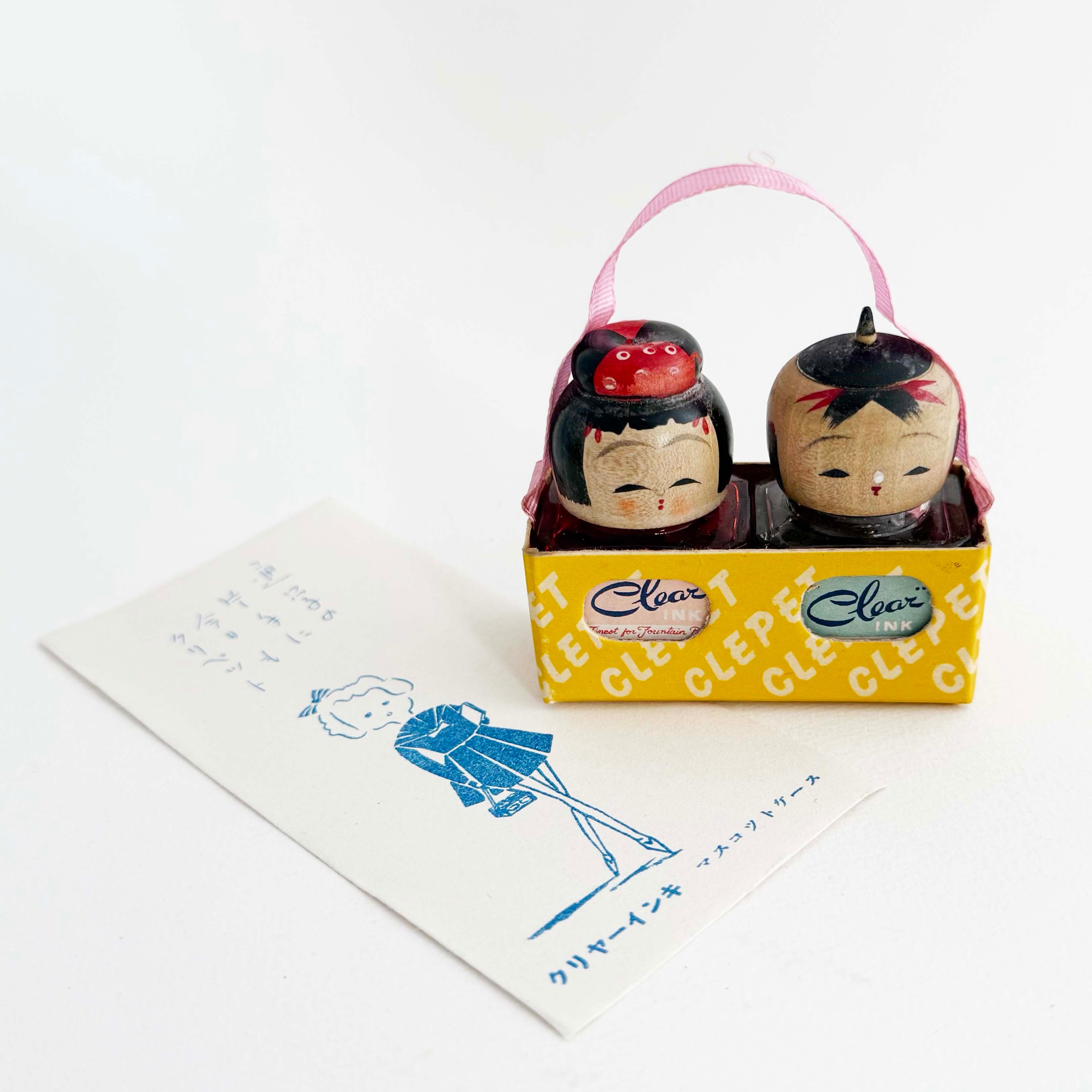 デッドストックのヴィンテージ こけしインク