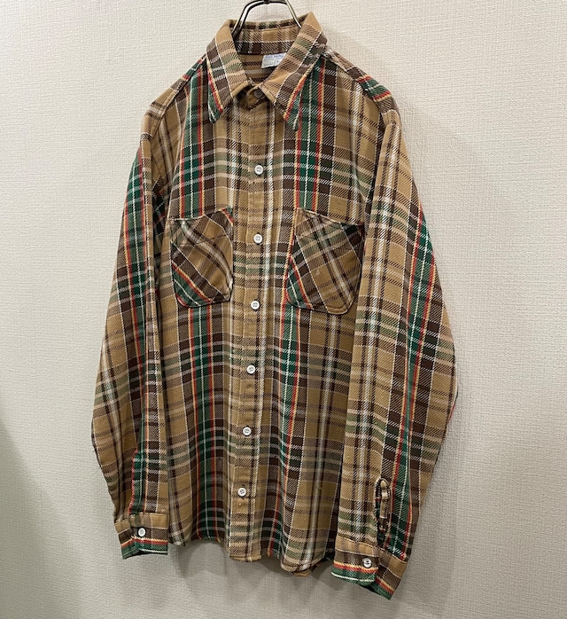 Big Mac 70s CHECK FLANNEL SHIRT