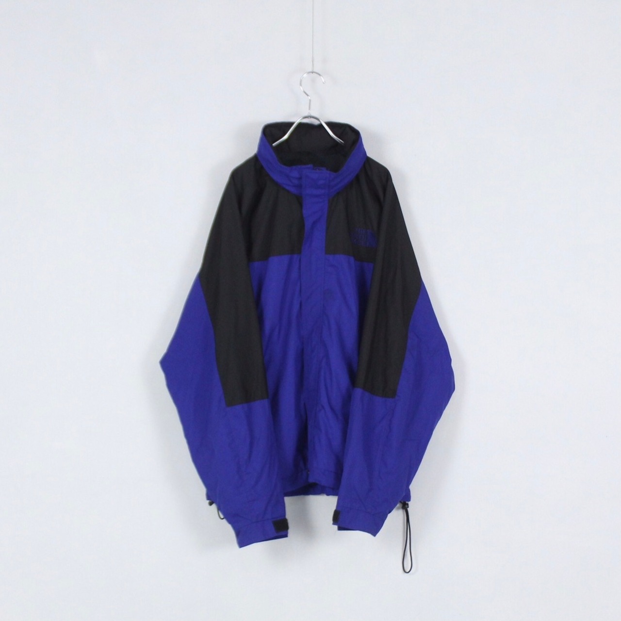 THE NORTH FACE アズテックブルー ライトシェル バイカラーマウンテン 