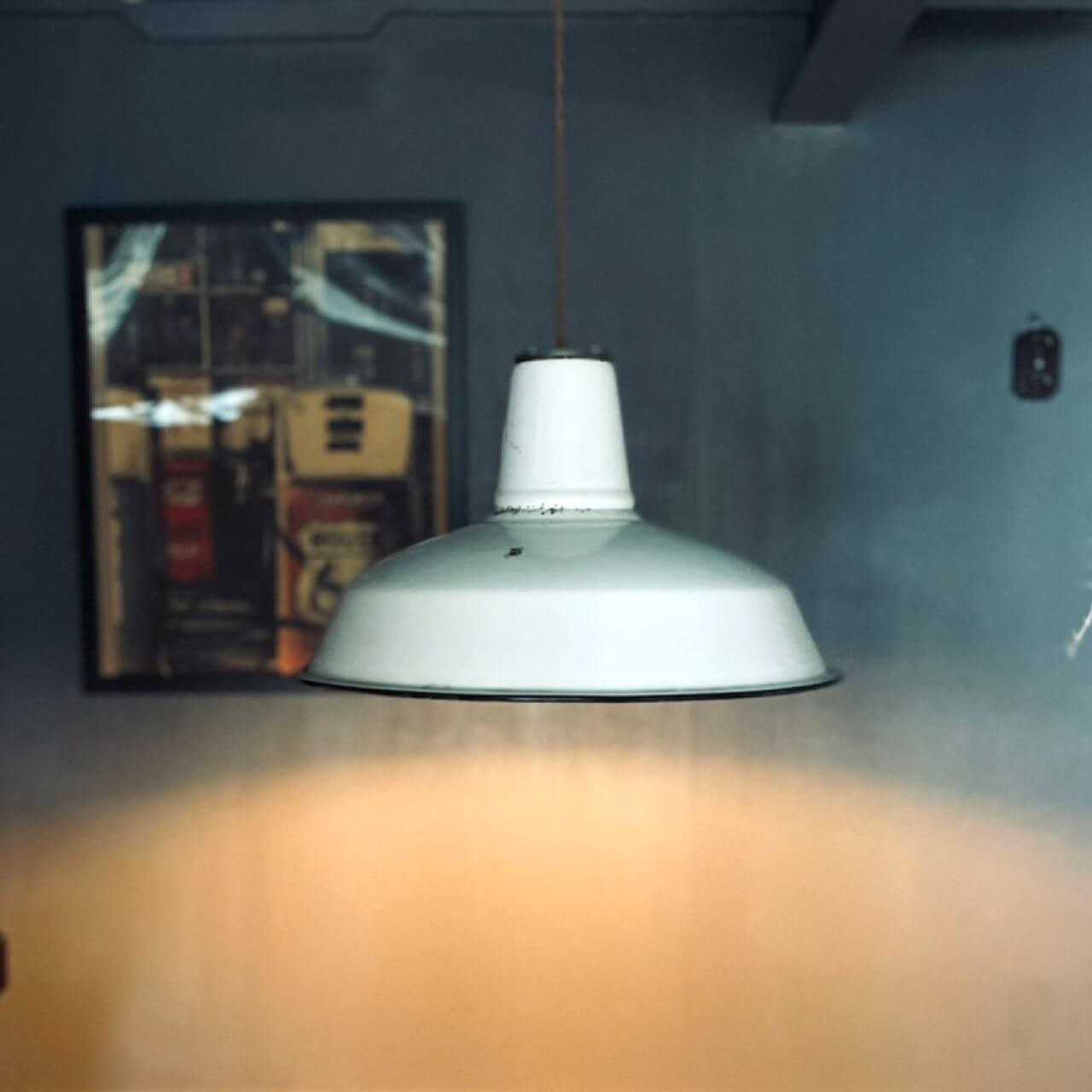 ヴィンテージシェード ペンダントライト ホワイト | INDUSTRIAL WORKS