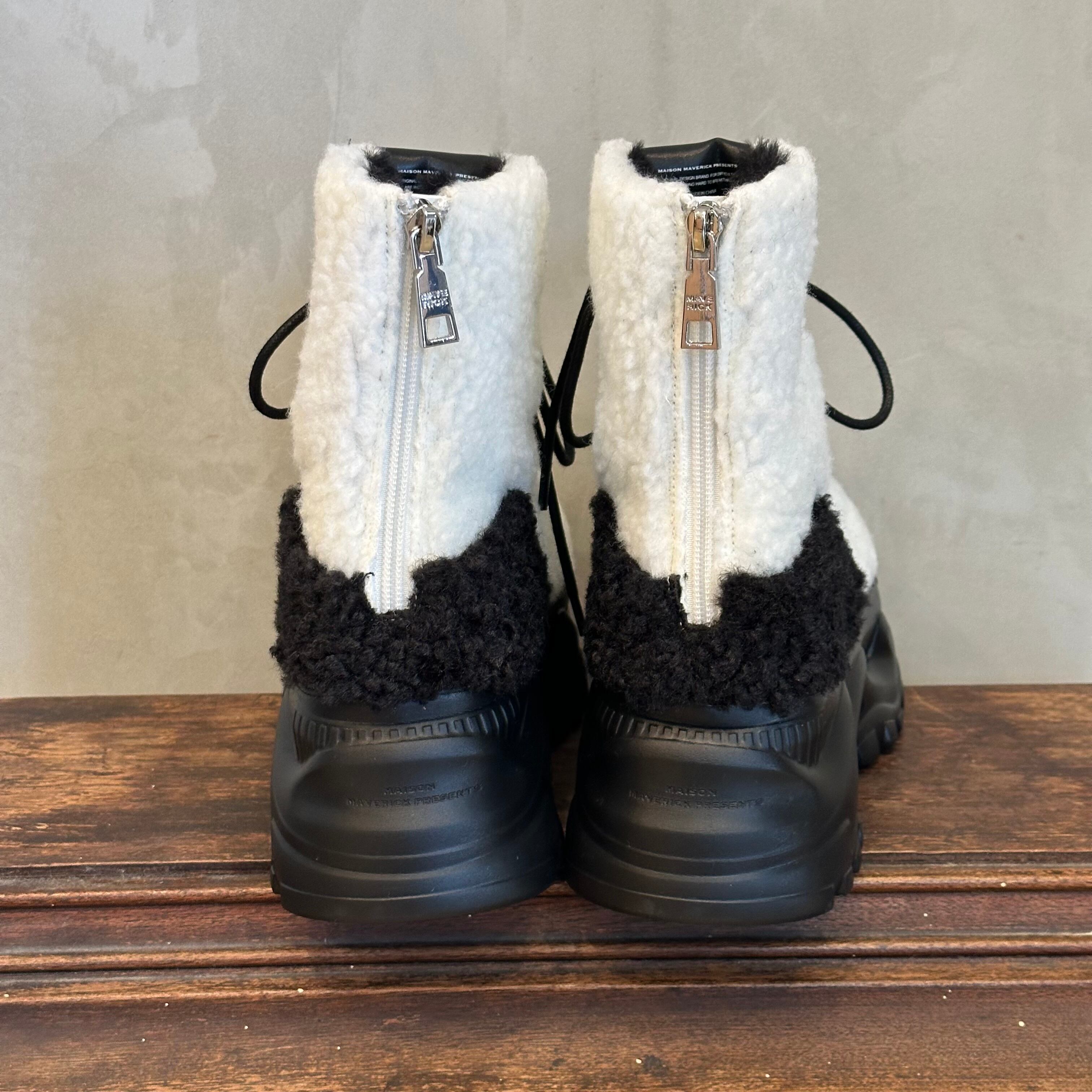 MAISON MAVERICK PRESENTS/ Furry Poodle Chunky Boots【9/23ライブ