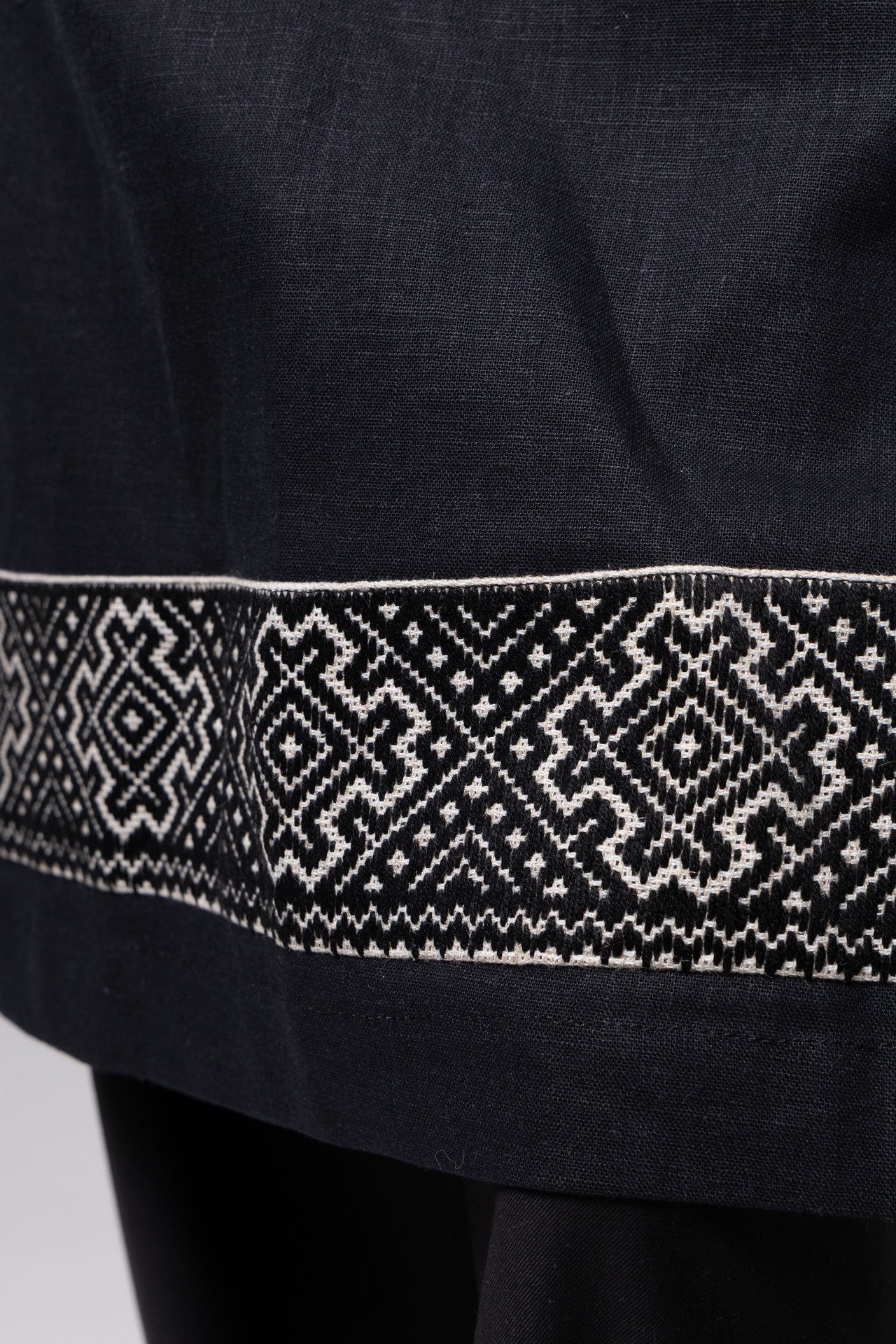 ウクライナ手刺繍入り腰掛スカート　レディース・フリーサイズ - 3