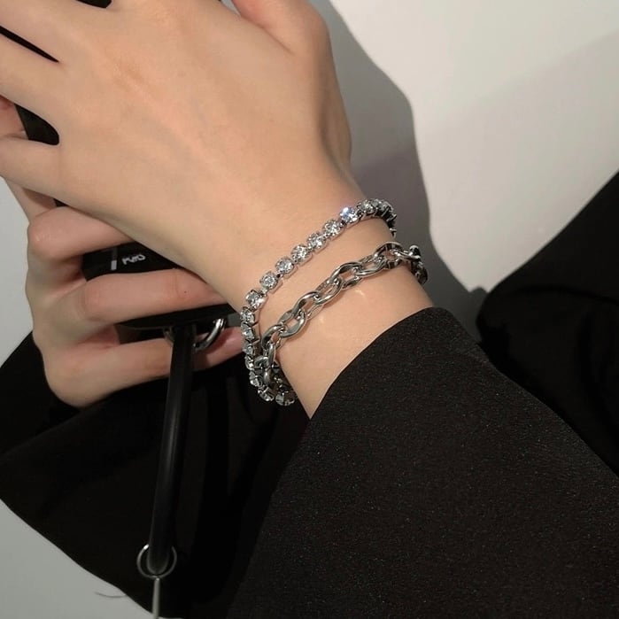 シルバーチェーンネックレス【OMA94】