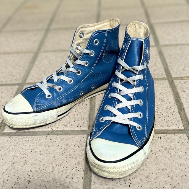 90's converse allstar leather HI made in USA | 古着屋 YYC