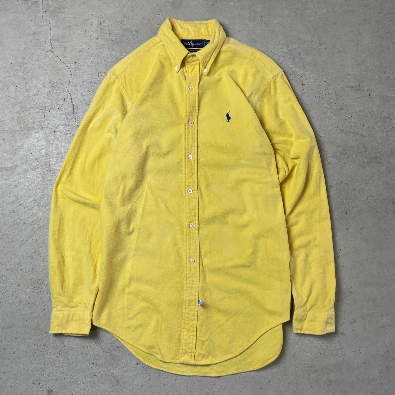 古着 ラルフローレン Ralph Lauren ワイドカラー 長袖 シャモアクロスシャツ ボックスシャツ メンズS相当/eaa592877 古着 ラルフローレン Ralph Lauren ワイドカラー 長袖 シャモアクロス
