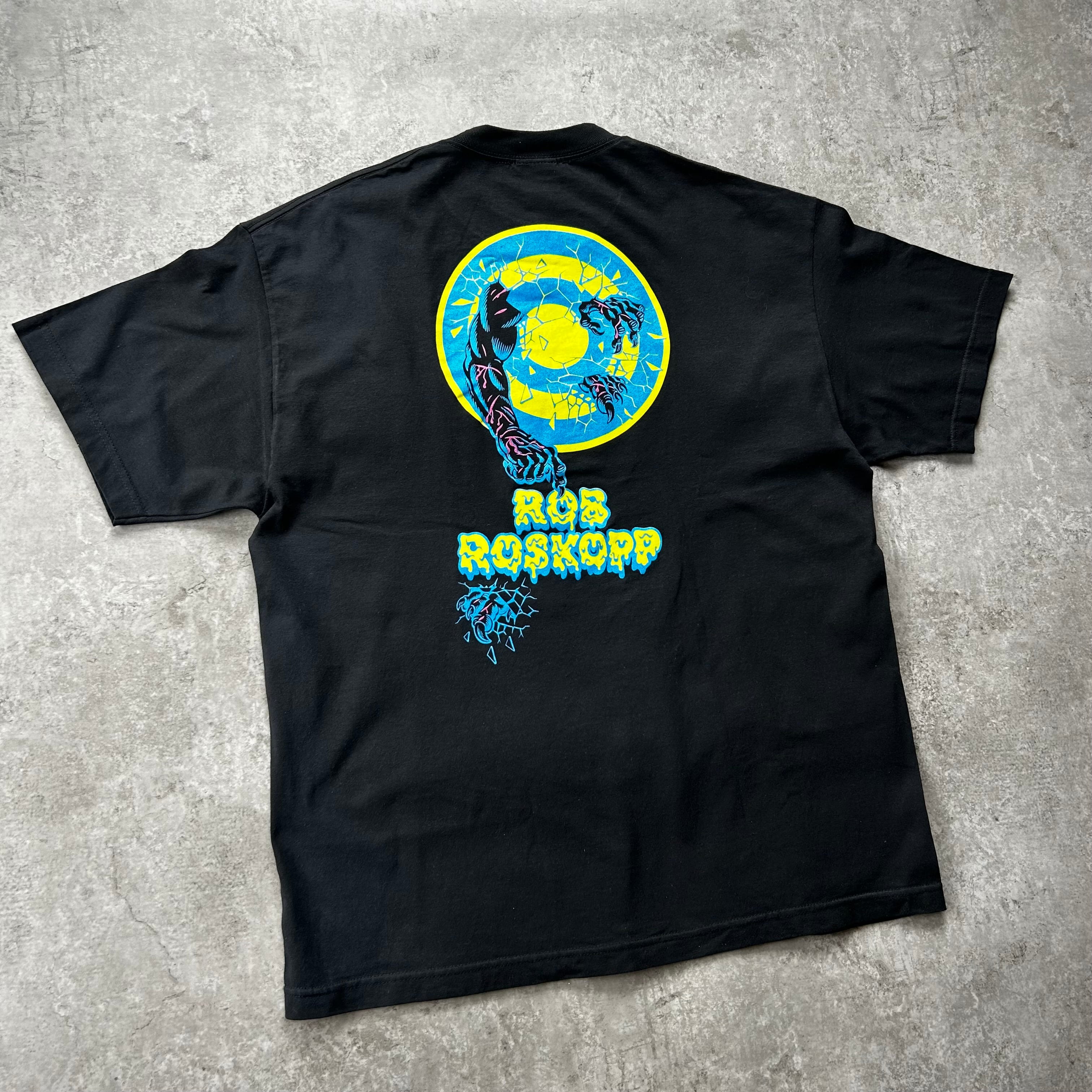 00s サンタクルーズ tシャツ NHSタグ ブラック XLロブロスコップ