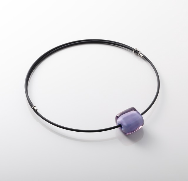 【Le Spezie (スペツィエ )】 チョーカーネックレス (ラベンダー)