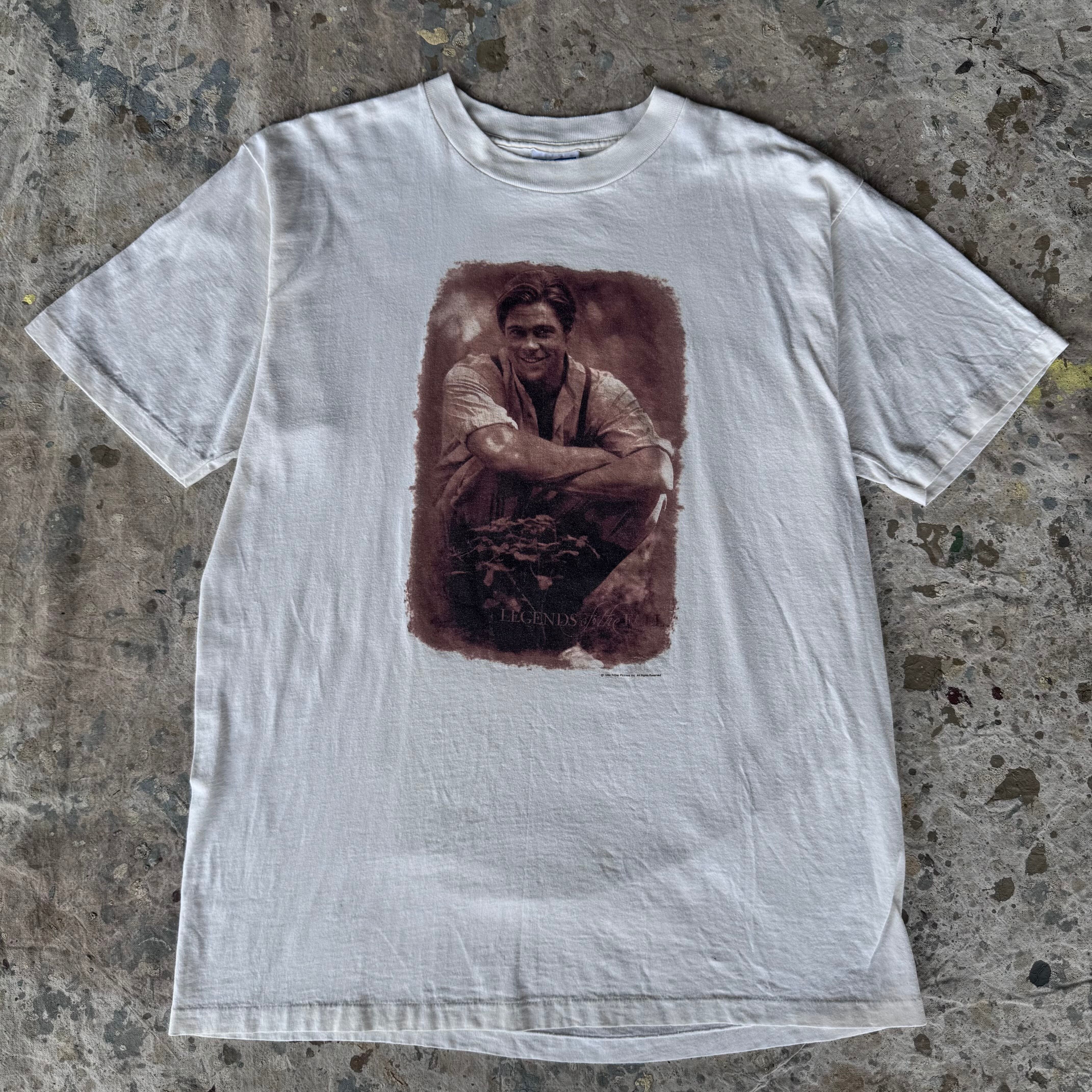 90s Legends of the Fall Tシャツ USA製 ブラッド・ピット ホワイト XL