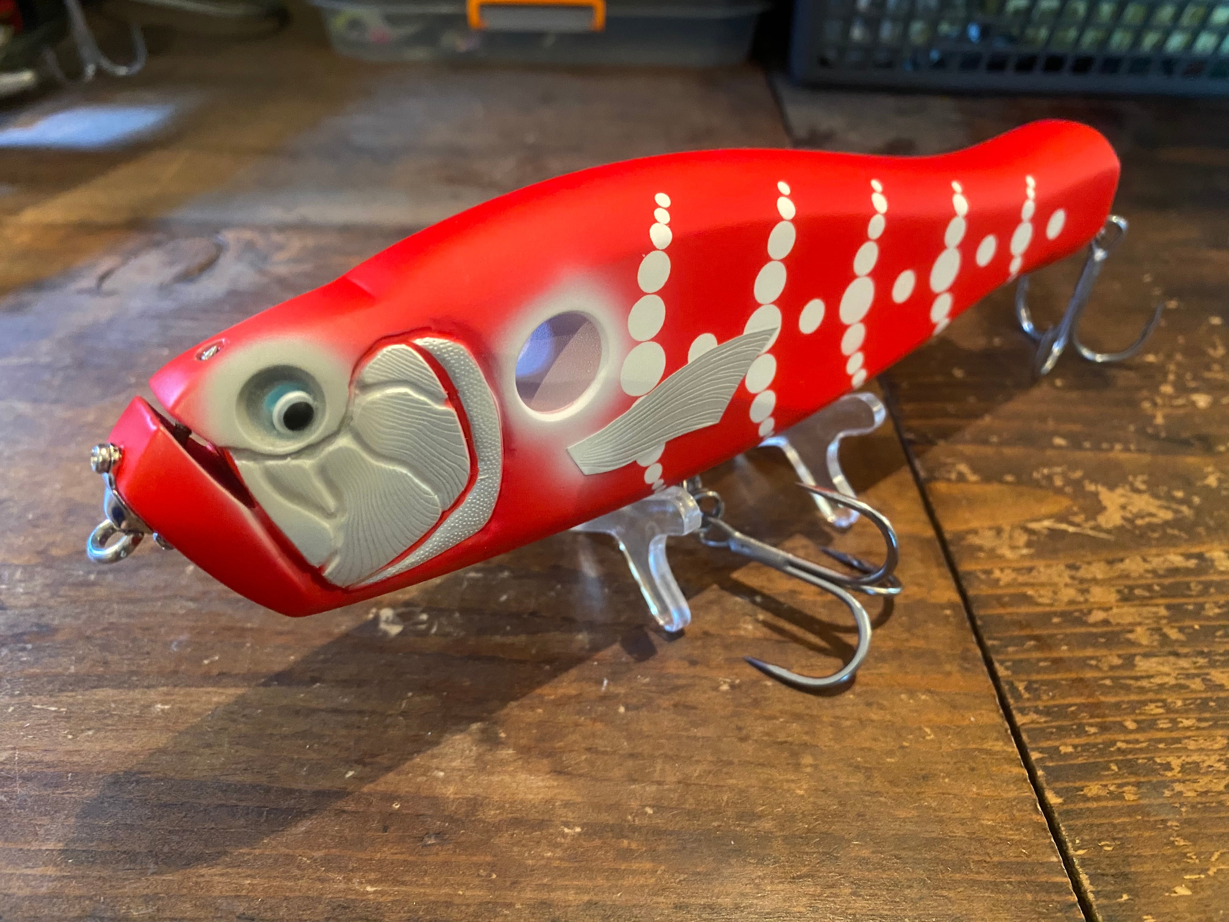 ペンシルベイト | ハンドメイドトップウォータープラグ「WA-KA-'S]