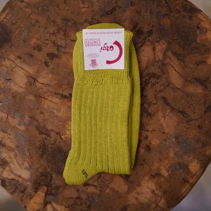 Corgi(コーギー) "Heavy Weight Cotton Rib Socks" SHORT -GREEN-