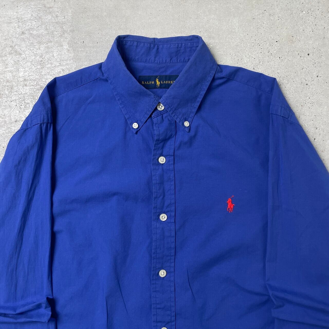 Ralph Lauren ラルフローレン コットンシャツ メンズM 古着 アメカジ