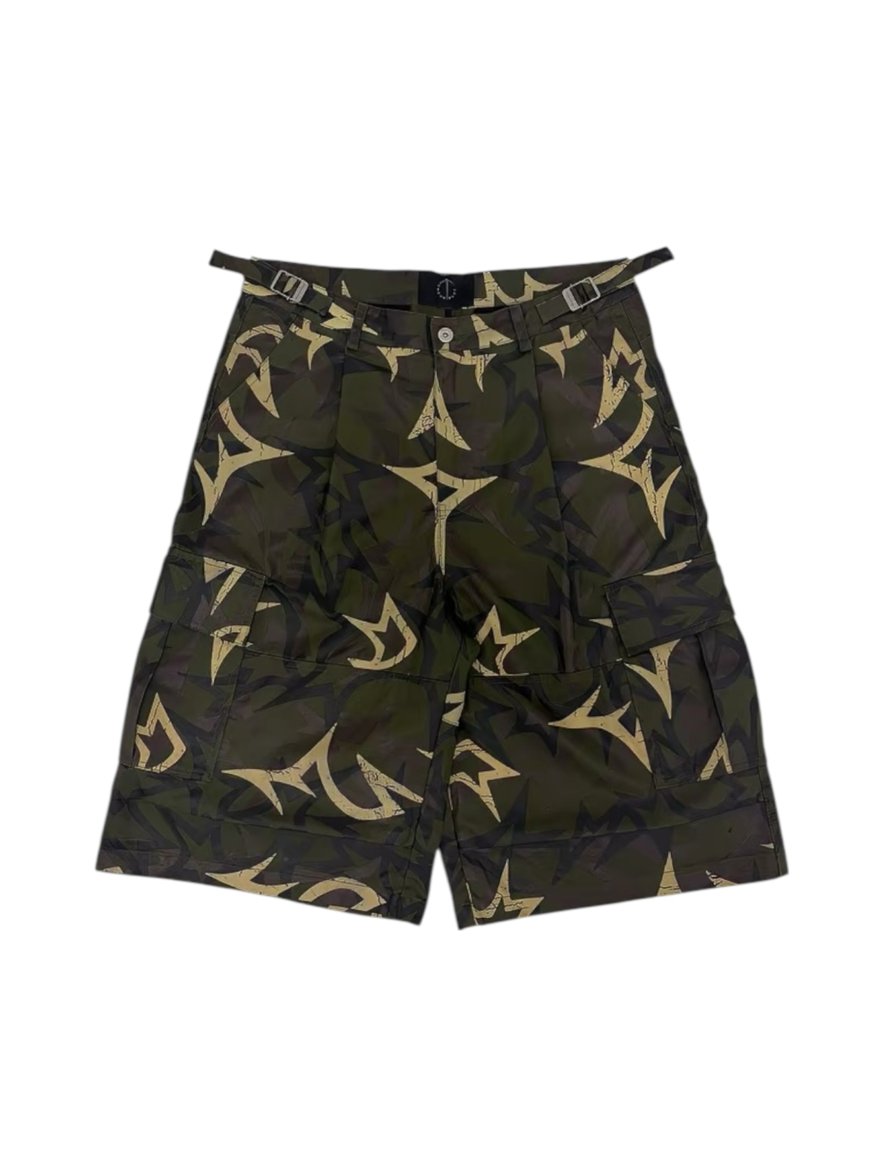 【TecNineGroup】THORN STAR CROPPED PANTS